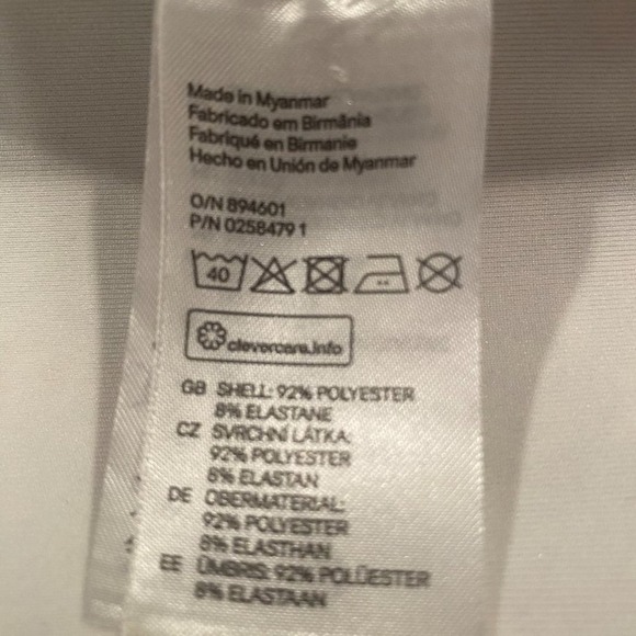 Ladies H&M Sleeveless Multi-Color Dress Size 4 - Picture 5 of 5